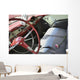Interior of chevrolet bel air Wall Mural