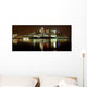 Canary Wharf Night Wall Decal