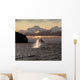 Composite:A Humpback Whale Breaches Wall Mural