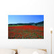 Red Poppy Wall Decal