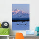 Recreational Dog Mushing Wall Mural