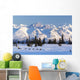 Recreational Dog Mushing Wall Mural