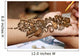 Applying henna on hand Wall Mural