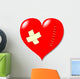 Wound on Heart from Love Wall Decal