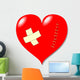 Wound on Heart from Love Wall Decal
