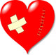 Wound on Heart from Love Wall Decal