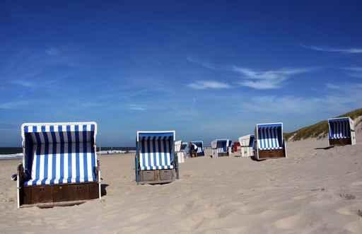 Beach Chairs Sylt Wall Decal