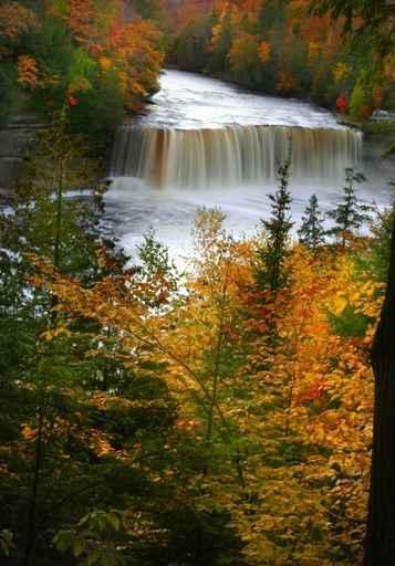 Upper Tahquamenon Falls Wall Decal