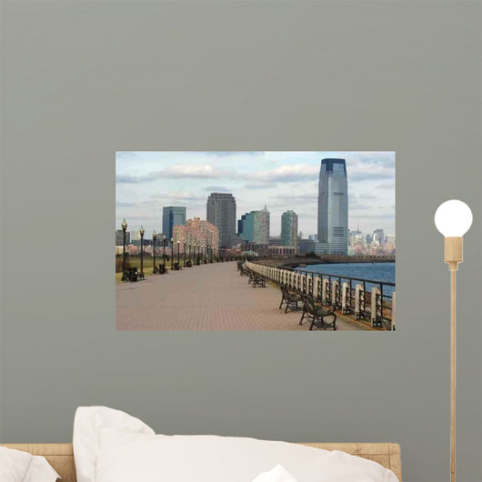 Jersey City Waterfront Wall Decal