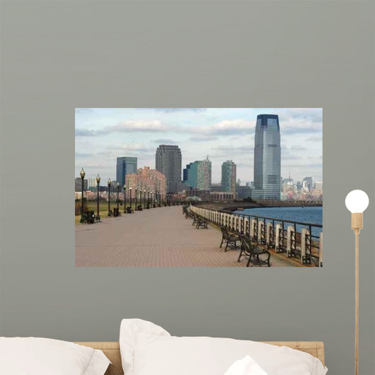Jersey City Waterfront Wall Decal