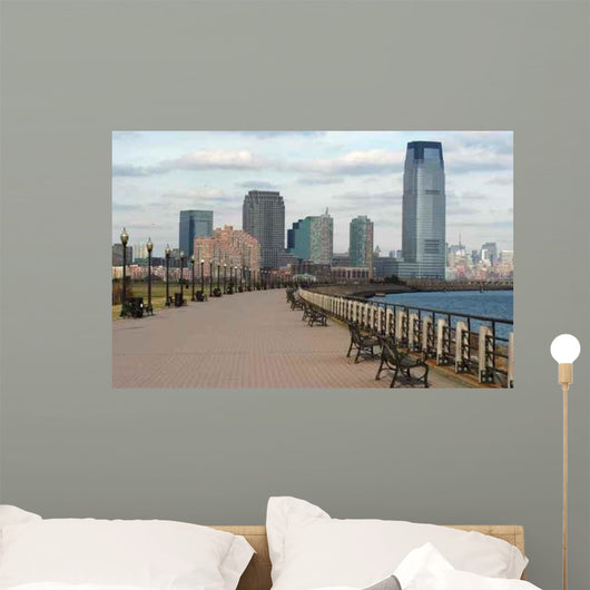 Jersey City Waterfront Wall Decal