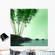 Bamboo Plant and Stones Wall Mural