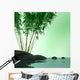 Bamboo Plant and Stones Wall Mural