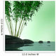 Bamboo Plant and Stones Wall Mural