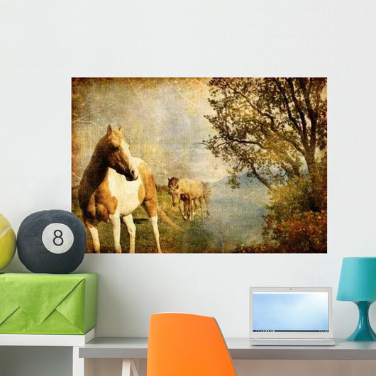 Swiss Autumn Artistic Vintage Wall Decal