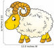 Ram Wall Decal