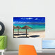 Plage Et Parasol Wall Decal Design 1
