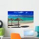 Plage Et Parasol Wall Decal Design 1