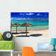 Plage Et Parasol Wall Decal Design 1
