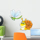 Snail and Dragon-fly
