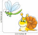 Snail and Dragon-fly