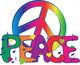 Peace sign Wall Decal