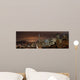 san francisco - night panorama Wall Mural