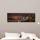 san francisco - night panorama Wall Mural
