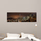 san francisco - night panorama Wall Mural