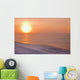 Sunset through windblown snow creates a sundog above the Beaufort Sea Wall Mural