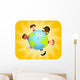 Mundo Feliz Wall Mural