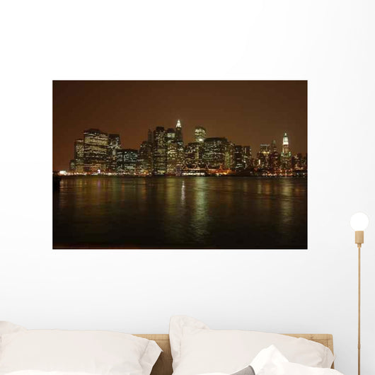 Manhattan Skyline Wall Decal Design 2