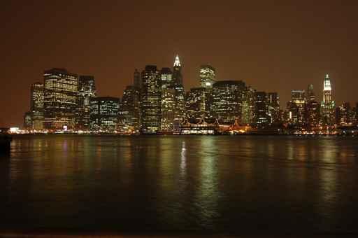 Manhattan Skyline Wall Decal Design 2