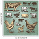 Farm Animals Vintage Set