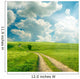 Summer Landscape With Green Grass Wall Mural