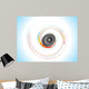 abstract sound with colorful wave illustration Wall Mural