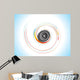 abstract sound with colorful wave illustration Wall Mural