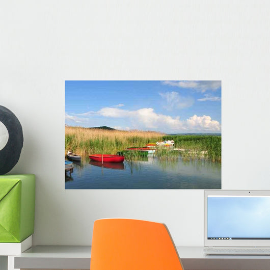 Idyllic Lake Balaton Wall Decal