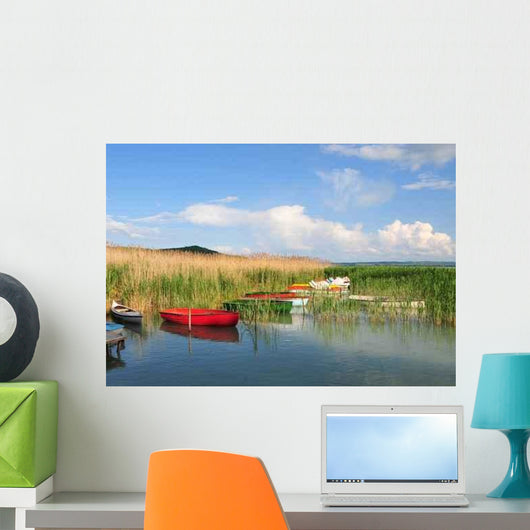 Idyllic Lake Balaton Wall Decal
