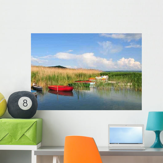 Idyllic Lake Balaton Wall Decal