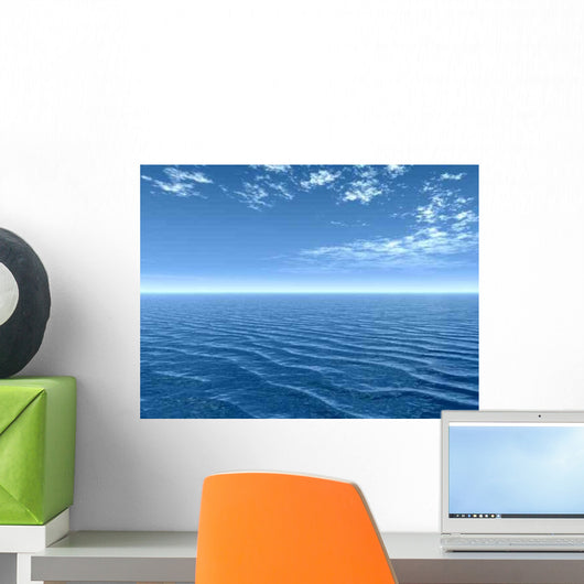 Wavy Clouds Wall Decal