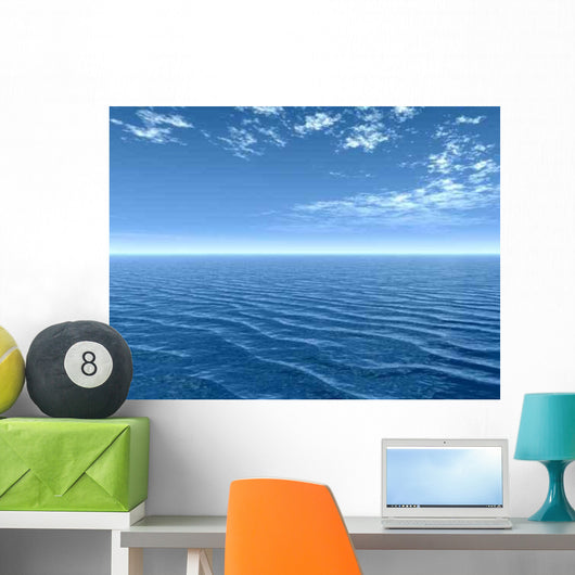 Wavy Clouds Wall Decal