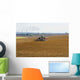 Agricultural Tractor Cultivating Farmland Wall Decal