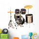 percussions batterie drums Wall Decal