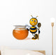 Honey and Bee Wall Decal