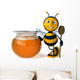 Honey and Bee Wall Decal