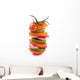 vegetarian burger Wall Decal