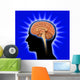 Human Brain and Pituitary Wall Mural