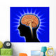 Human Brain and Pituitary Wall Mural
