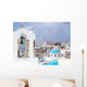Santorin Iles Cyclades Wall Decal Design 4